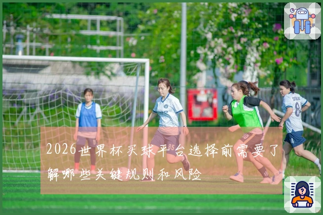 2026世界杯买球平台选择前需要了解哪些关键规则和风险