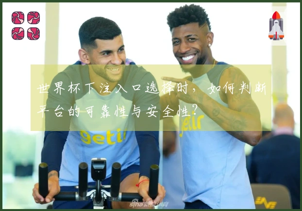 世界杯下注入口选择时，如何判断平台的可靠性与安全性？